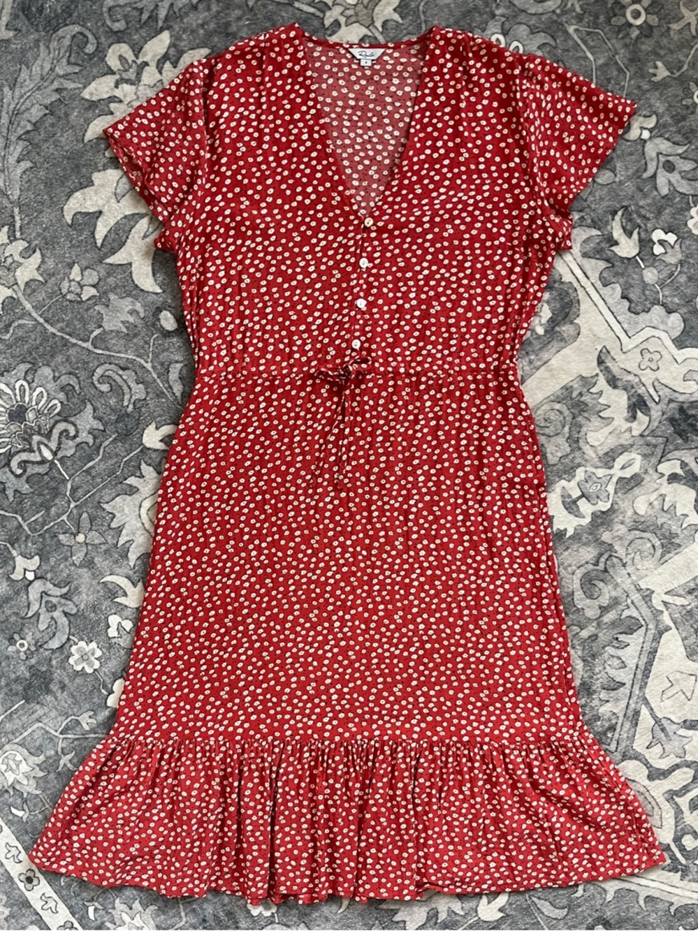 Rails Red Floral “Kiki” Dress